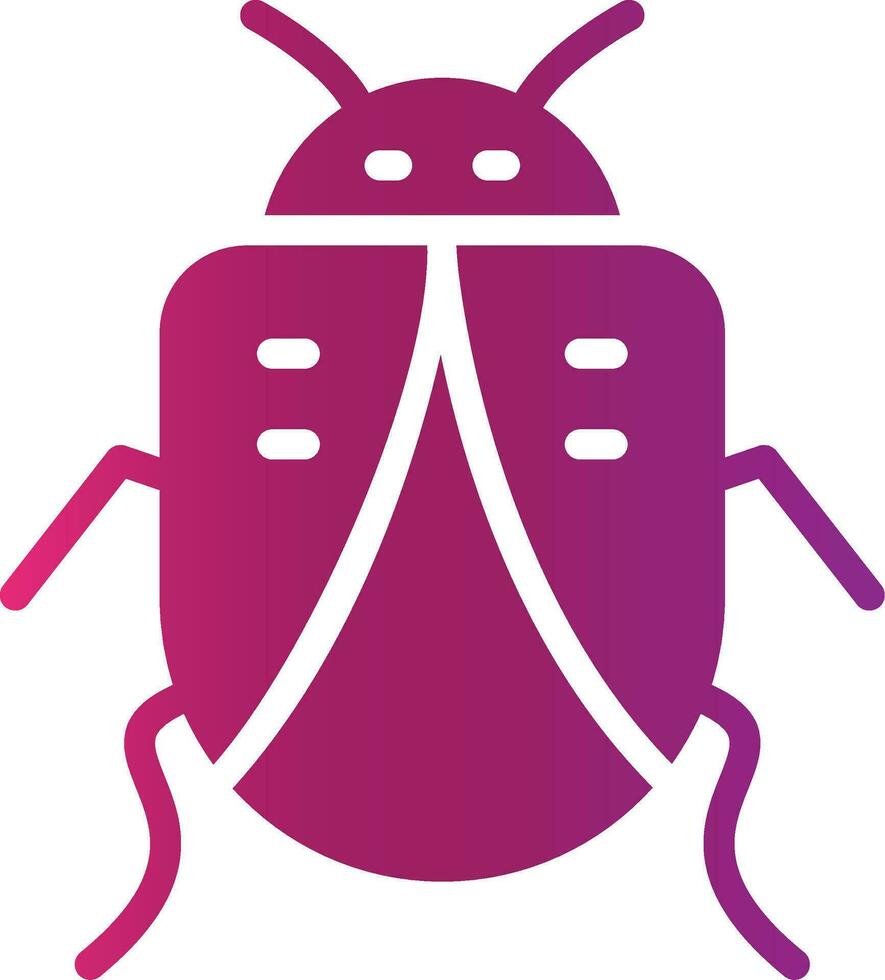 Bug Creative Icon Design vector