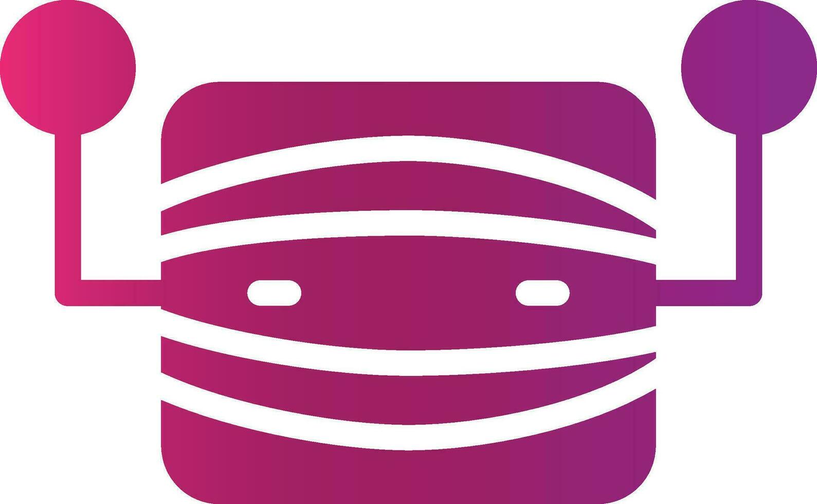 Glyph Gradient Design vector