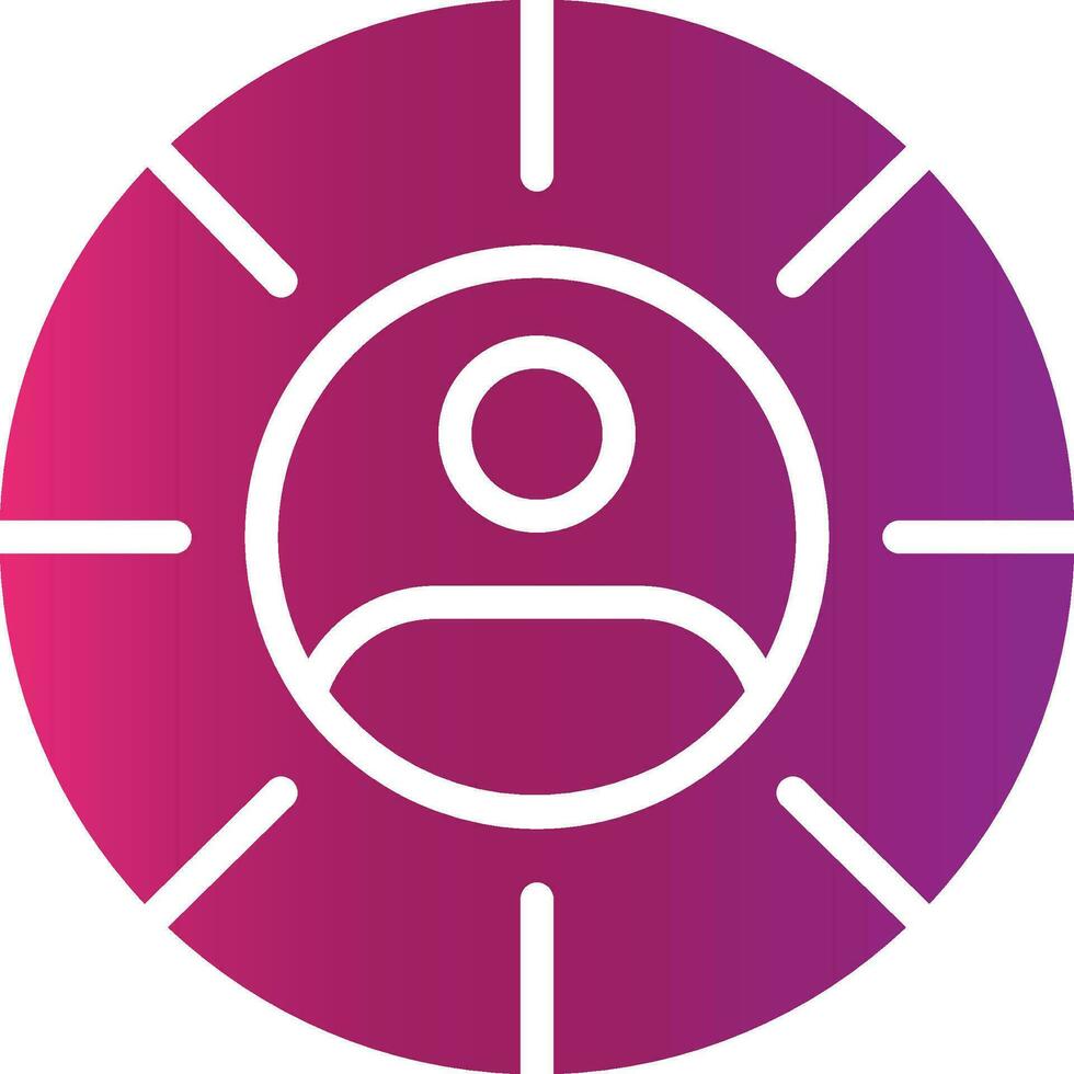 Targeting Creative Icon Design vector