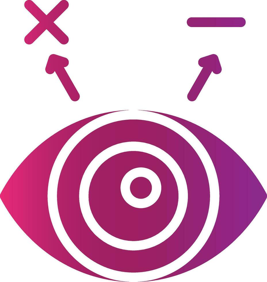 Stereo Vision Creative Icon Design vector