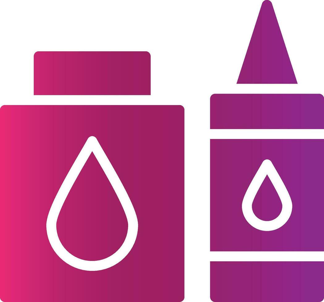 Glyph Gradient Design vector