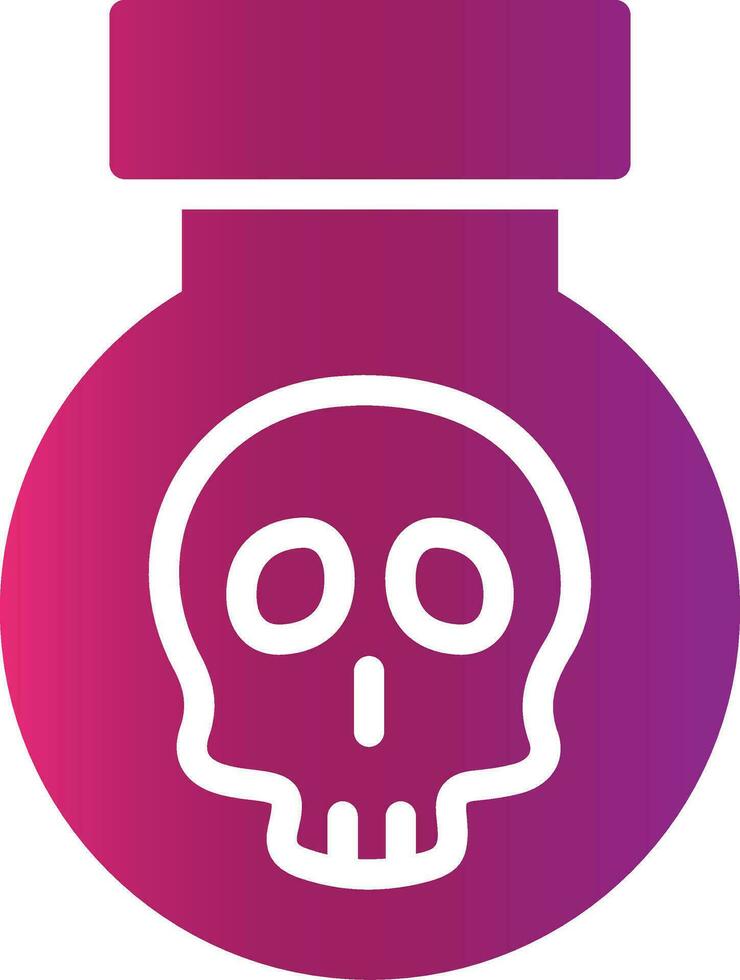 Poison Creative Icon Design vector