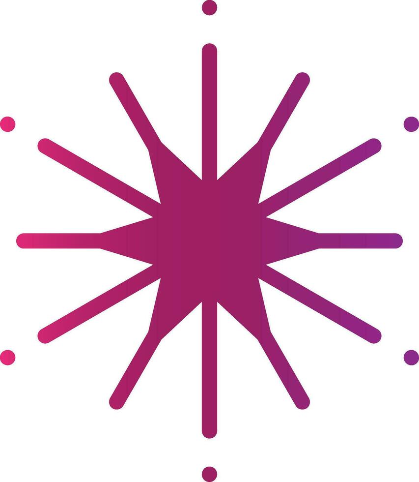 Star Creative Icon Design vector