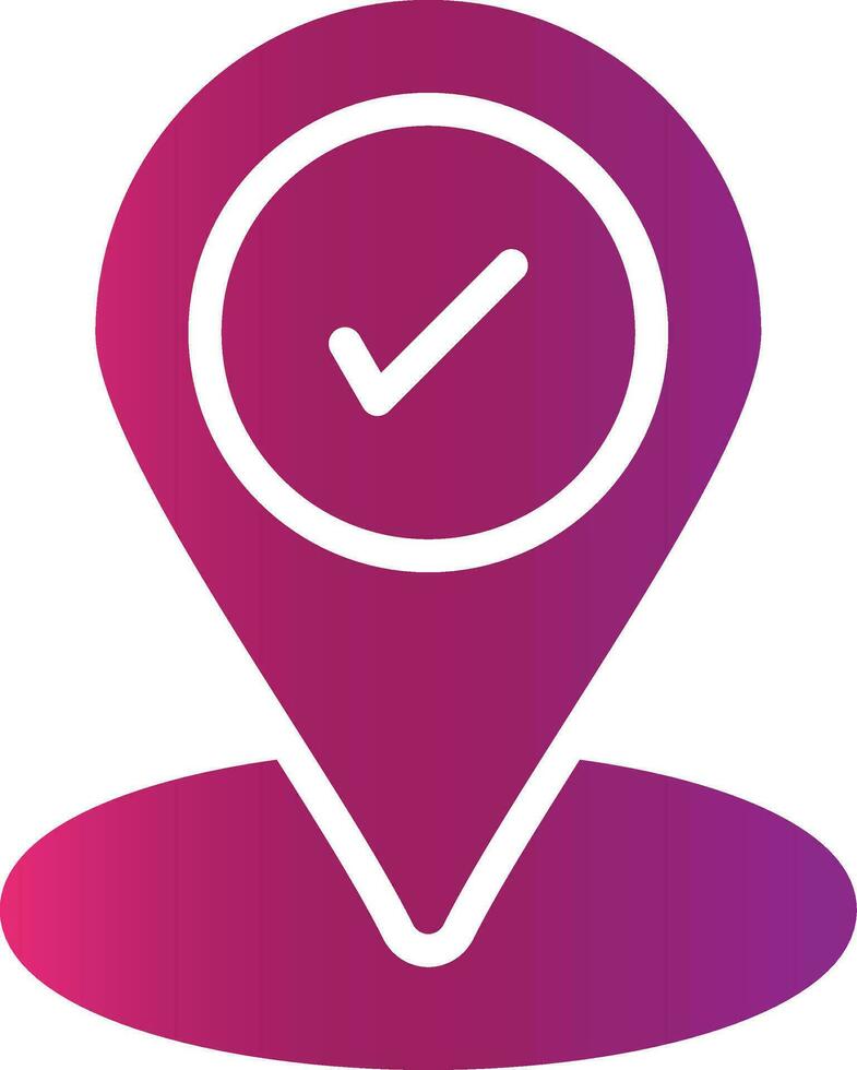 Correct Creative Icon Design vector