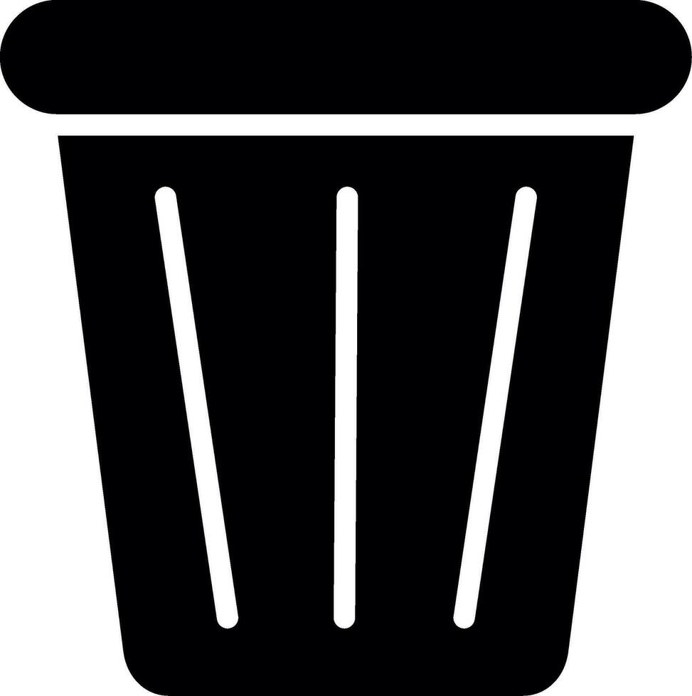 Trash Creative Icon Design vector