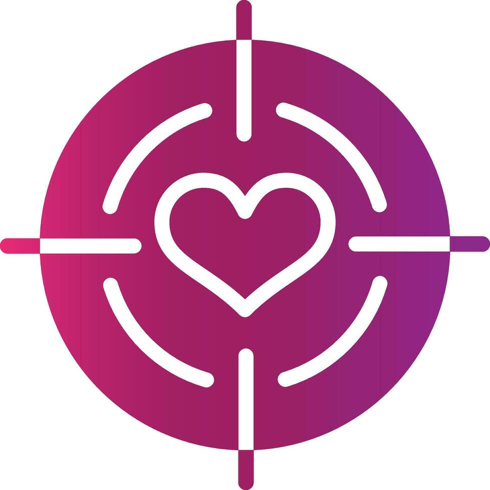 Target Creative Icon Design vector