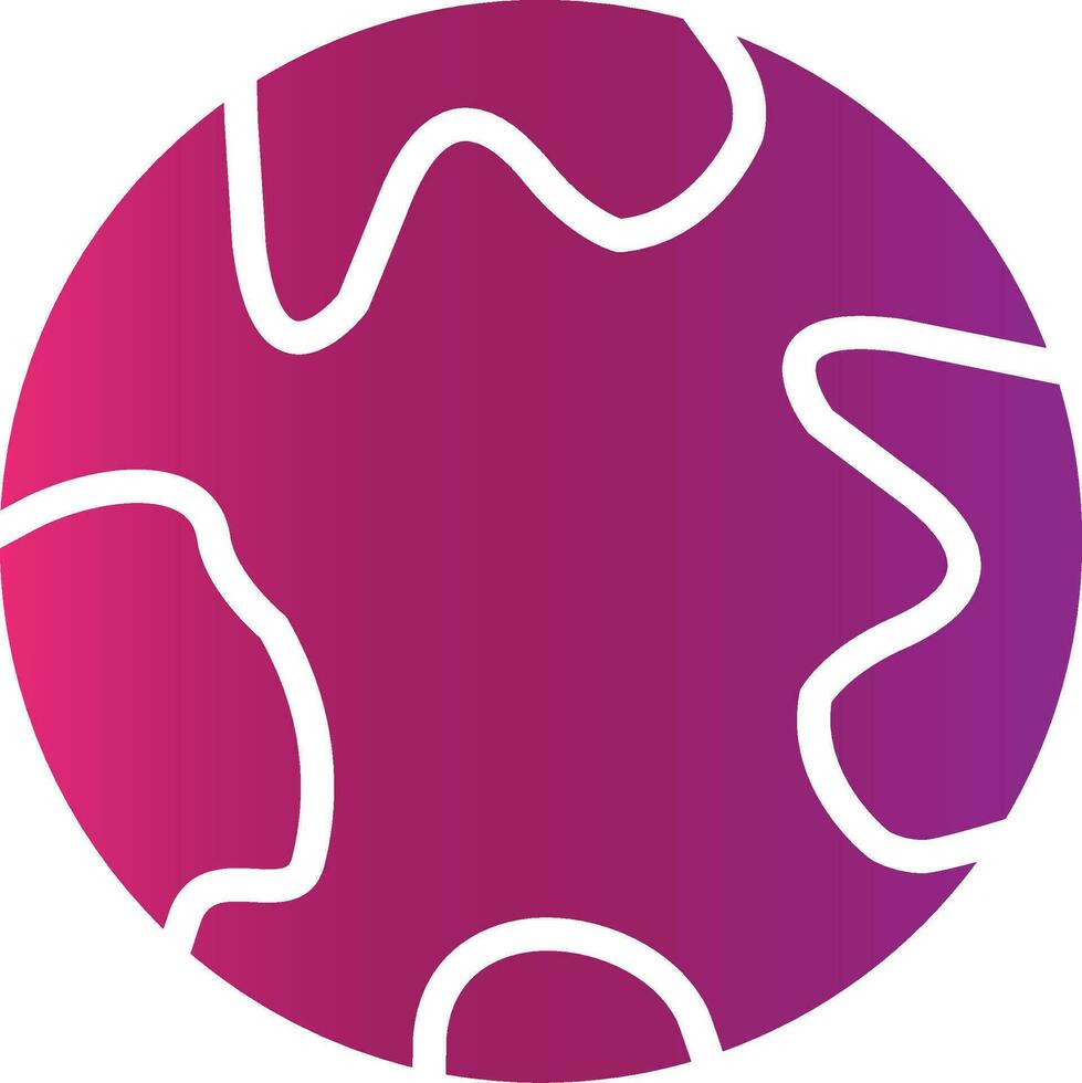 Glyph Gradient Design vector