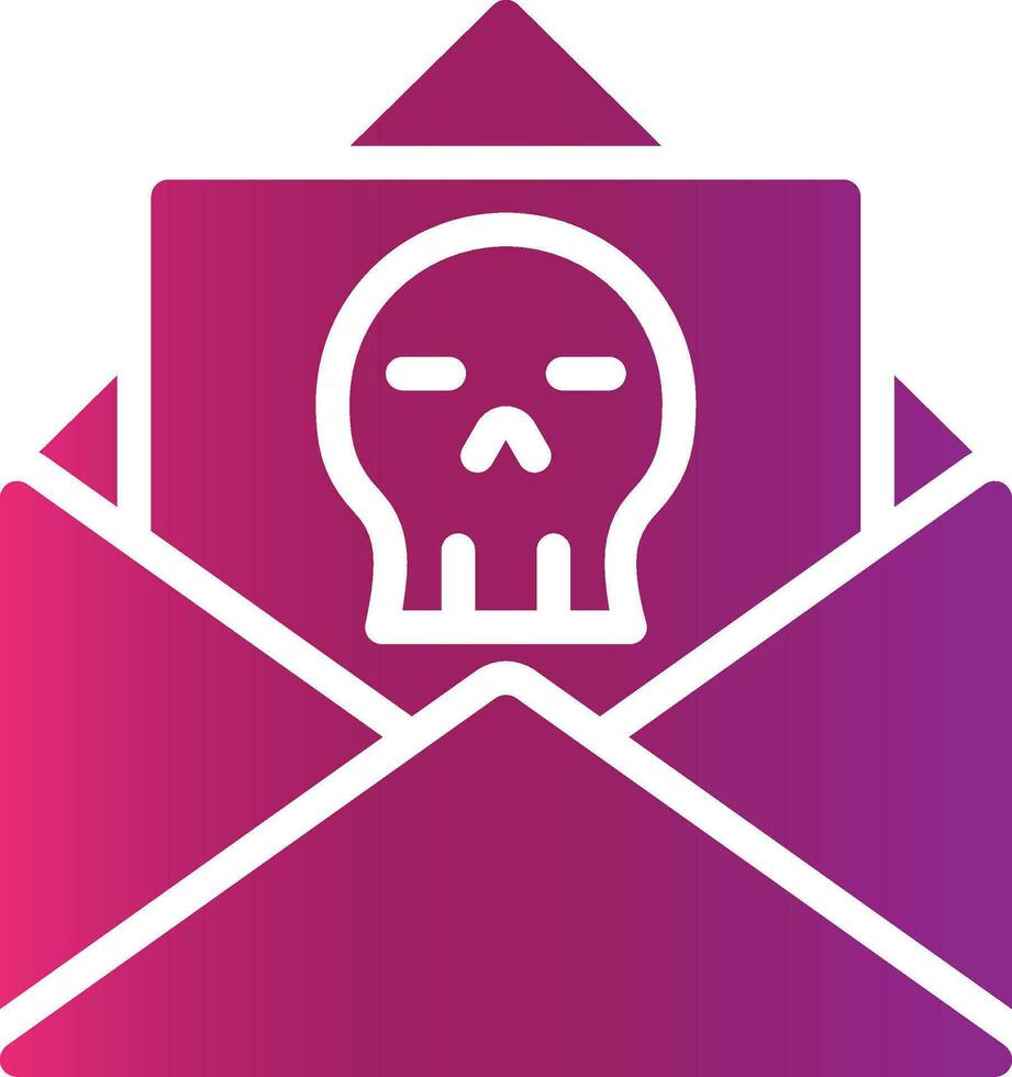Blackmail Creative Icon Design vector