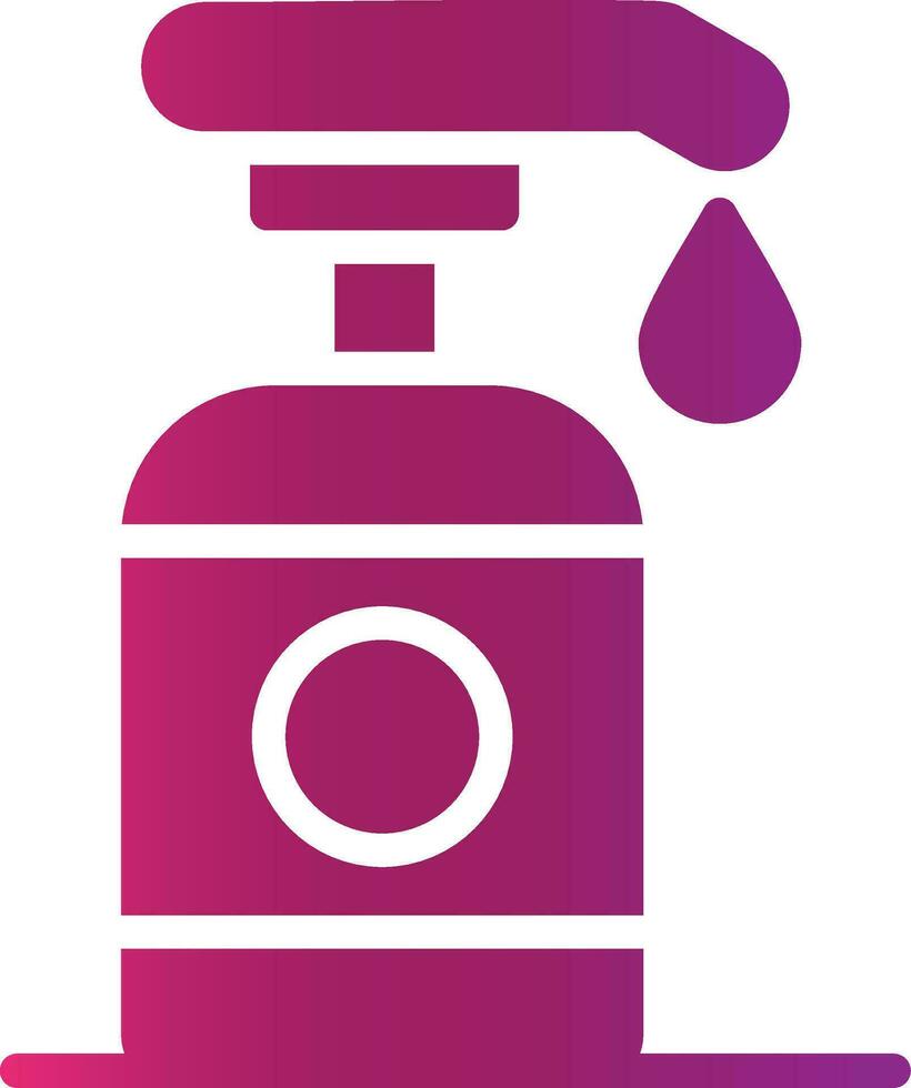 Shampoo Creative Icon Design vector