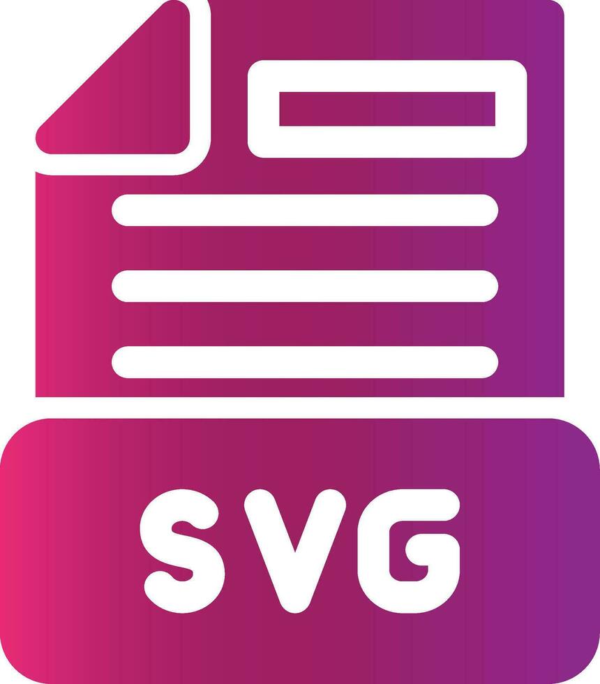 Svg File Creative Icon Design vector