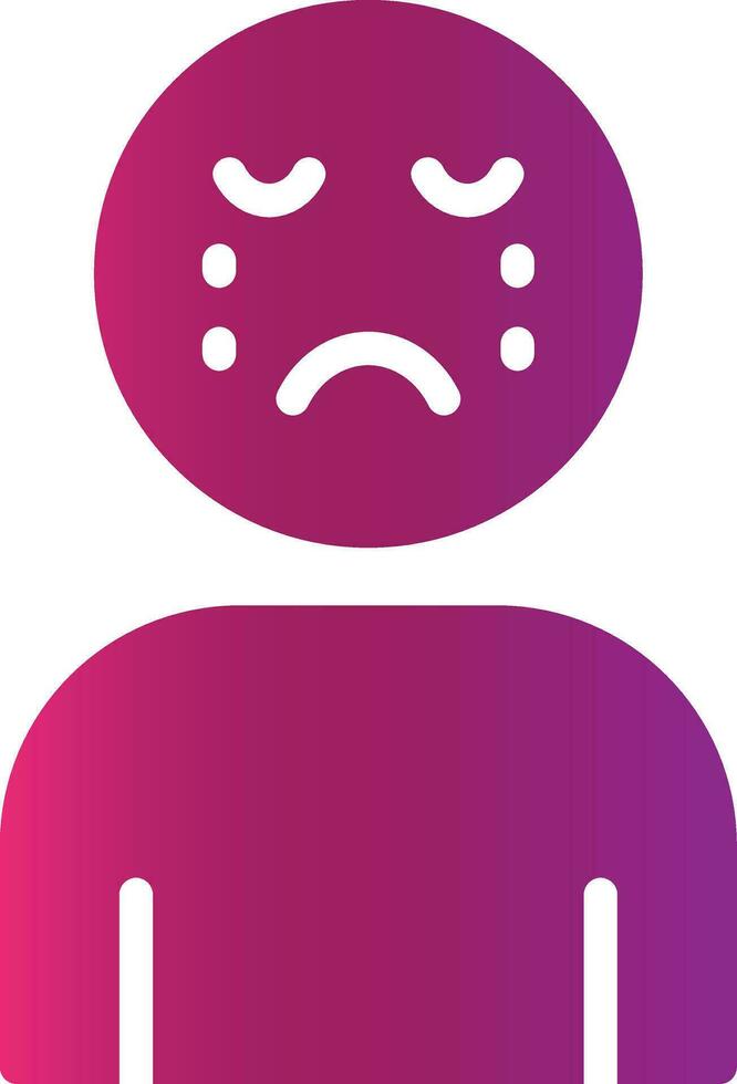 Tears Creative Icon Design vector