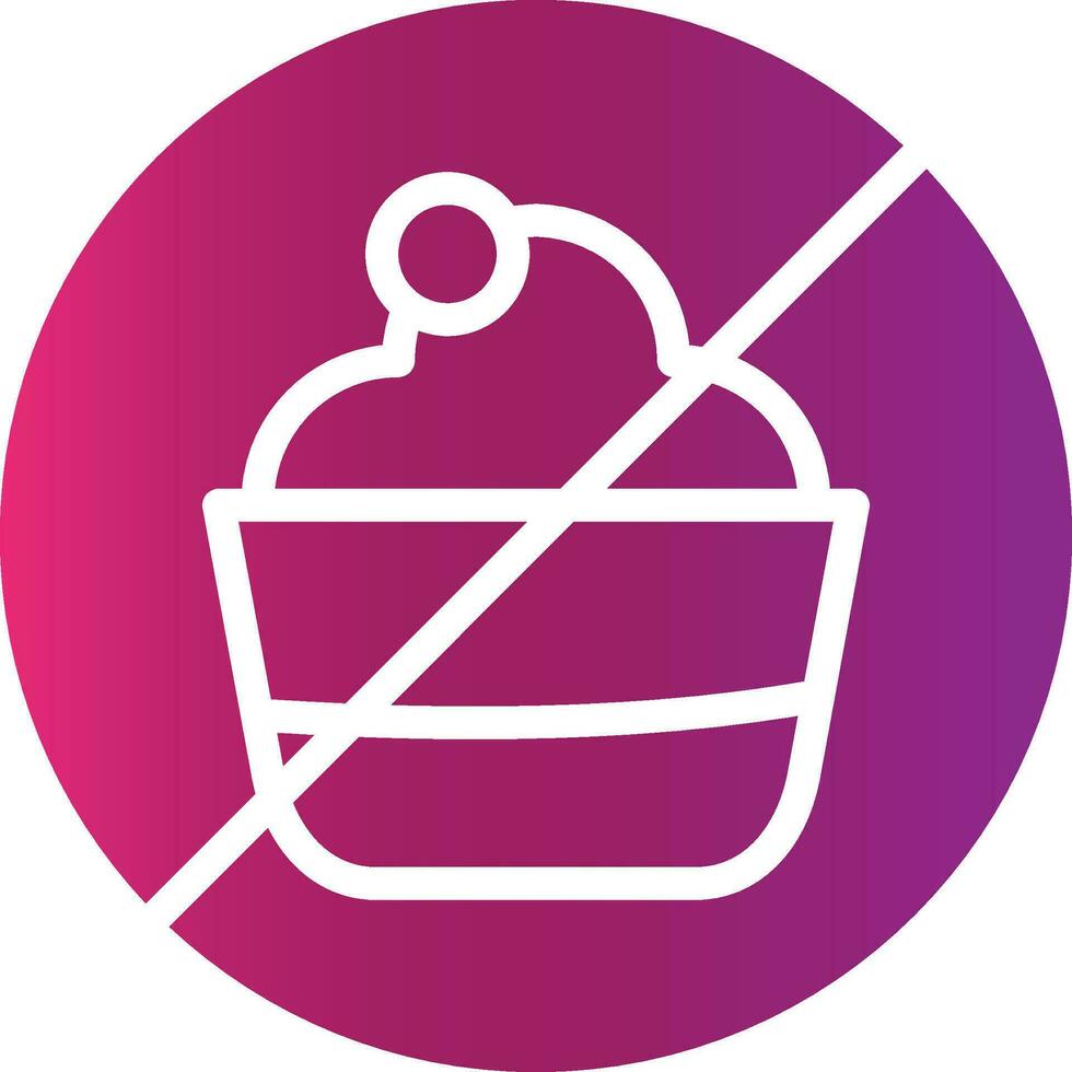 Glyph Gradient Design vector