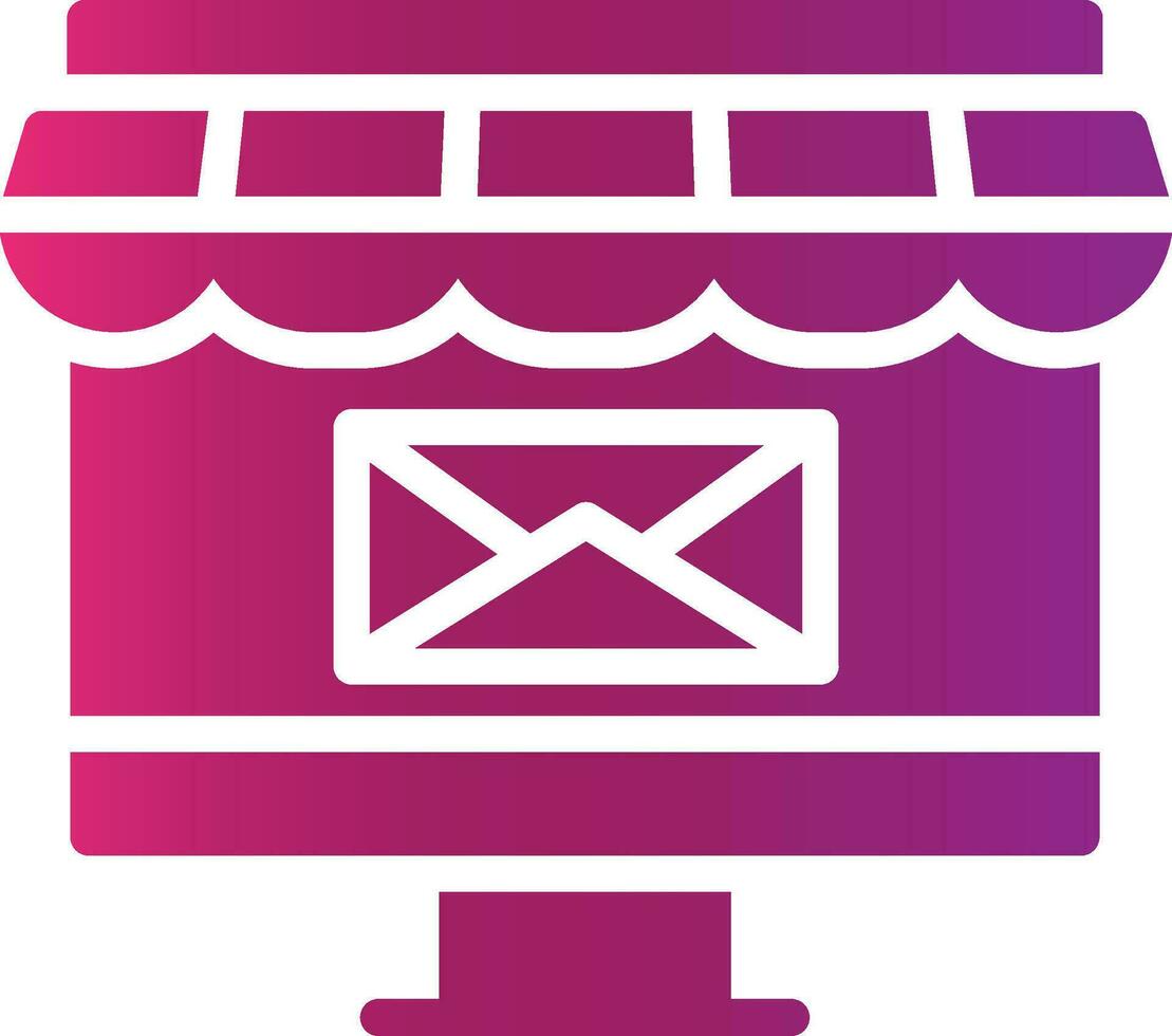 diseño de icono creativo de correo vector