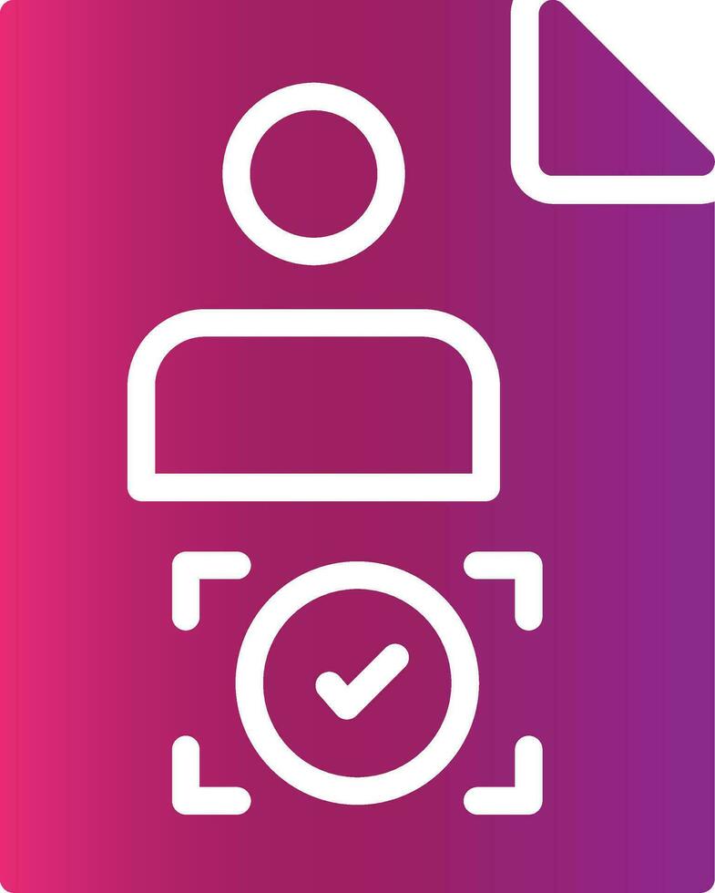 Approval Creative Icon Design vector