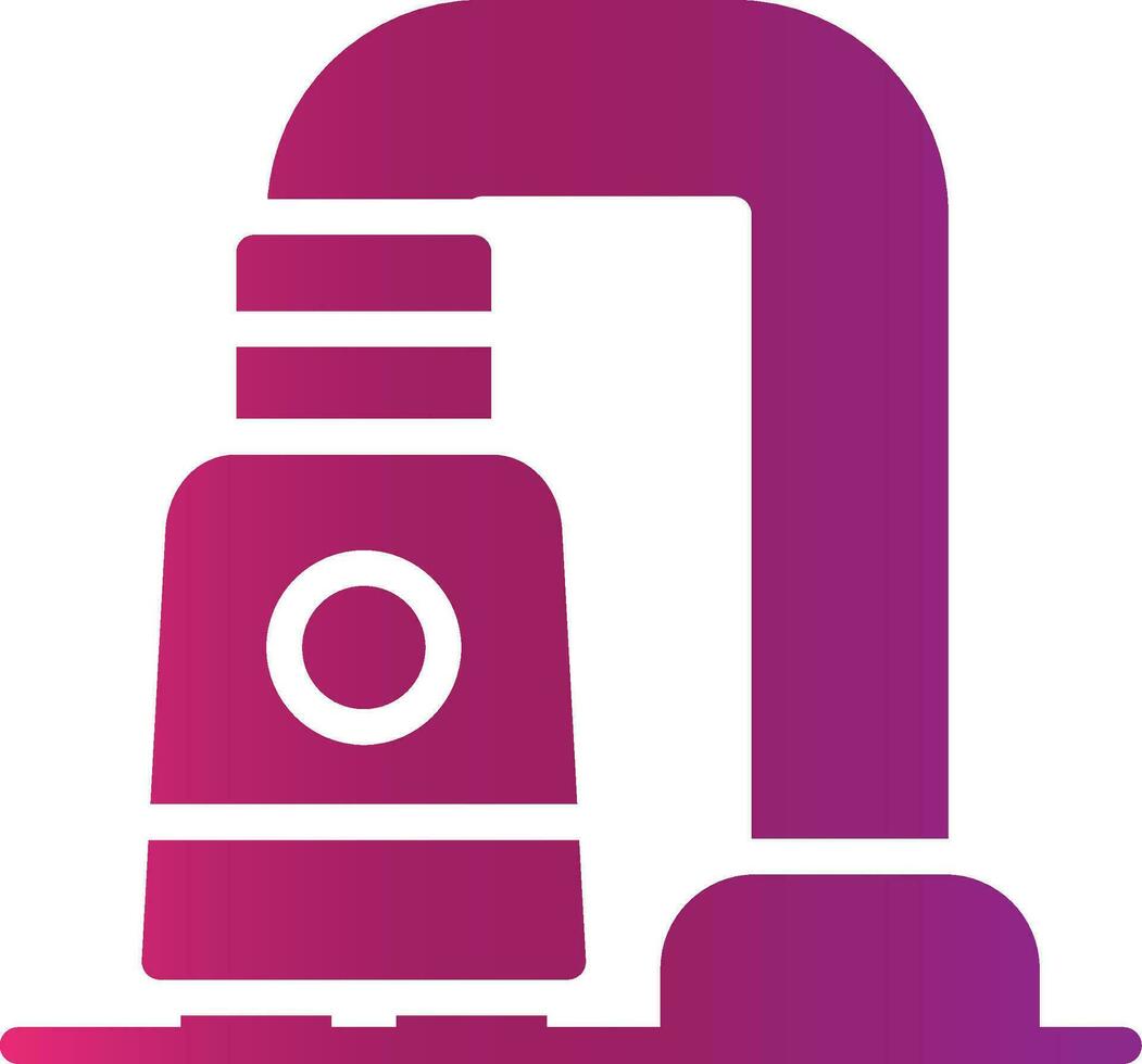 Vacuum Cleaner Creative Icon Design vector