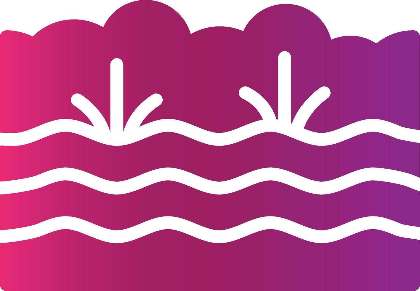 Swamp Creative Icon Design vector