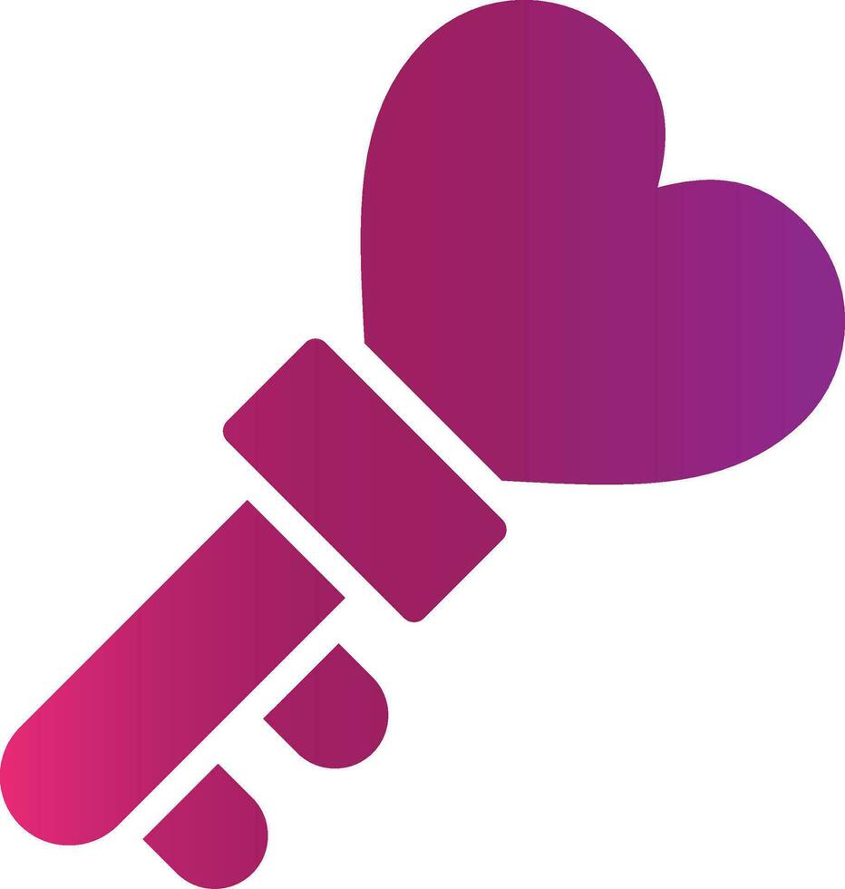 Love Key Creative Icon Design vector