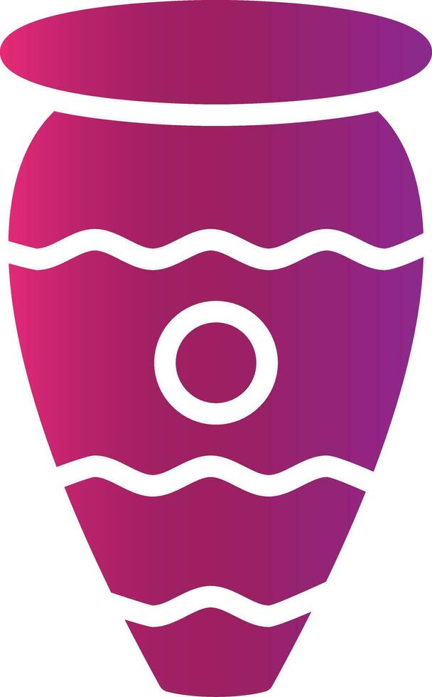 Glyph Gradient Design vector