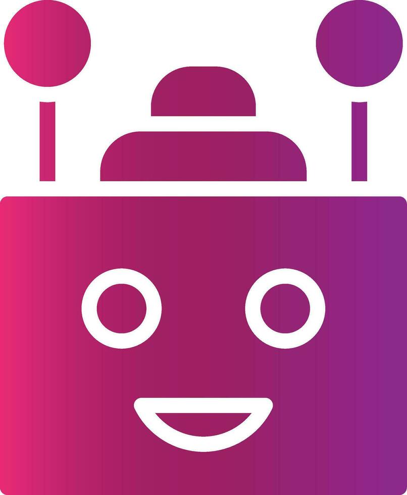 Chatbot Creative Icon Design vector