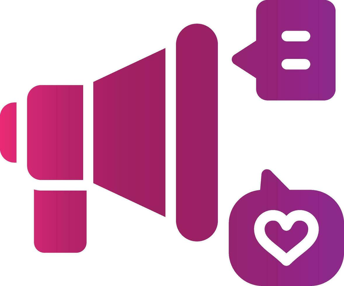 Campaign Creative Icon Design vector