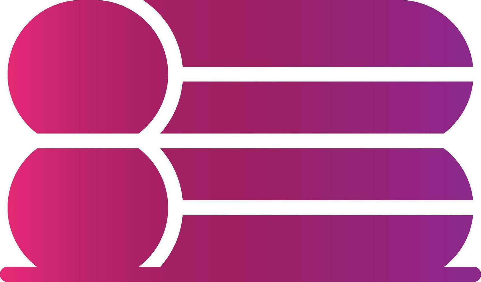 Glyph Gradient Design vector