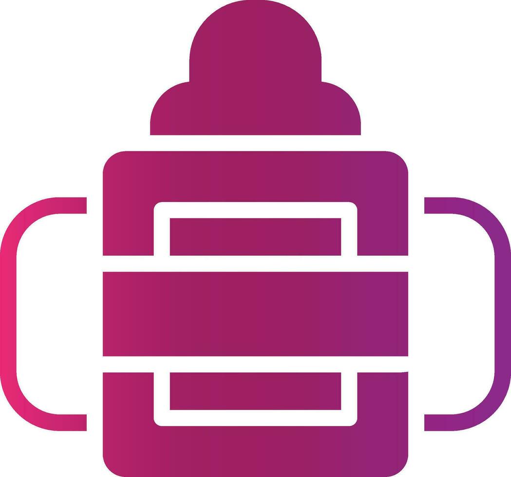 Glyph Gradient Design vector