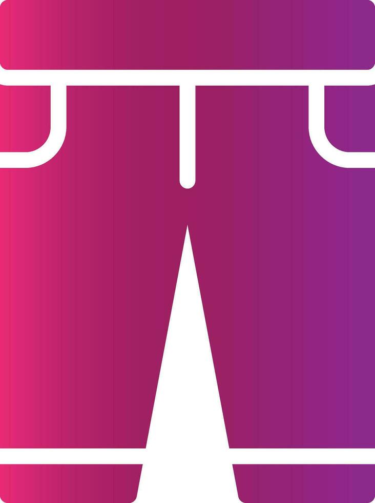 Glyph Gradient Design vector