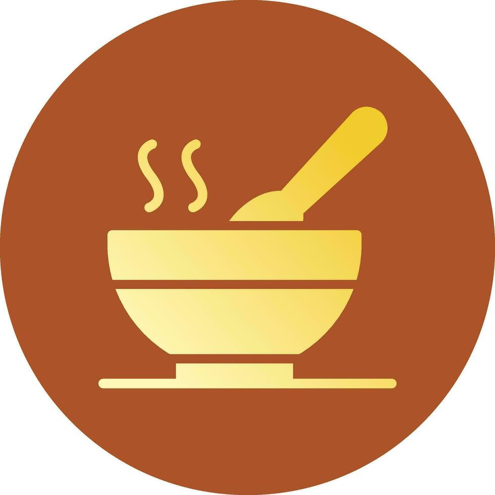Hot Soup Creative Icon Design vector