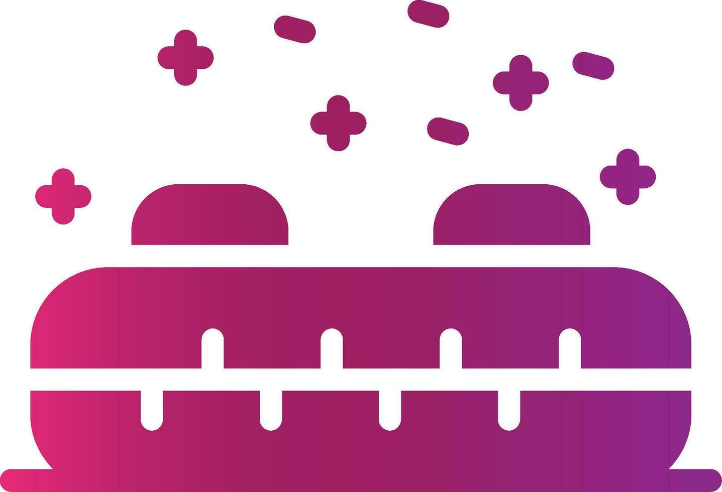 Inflatable Sled Creative Icon Design vector