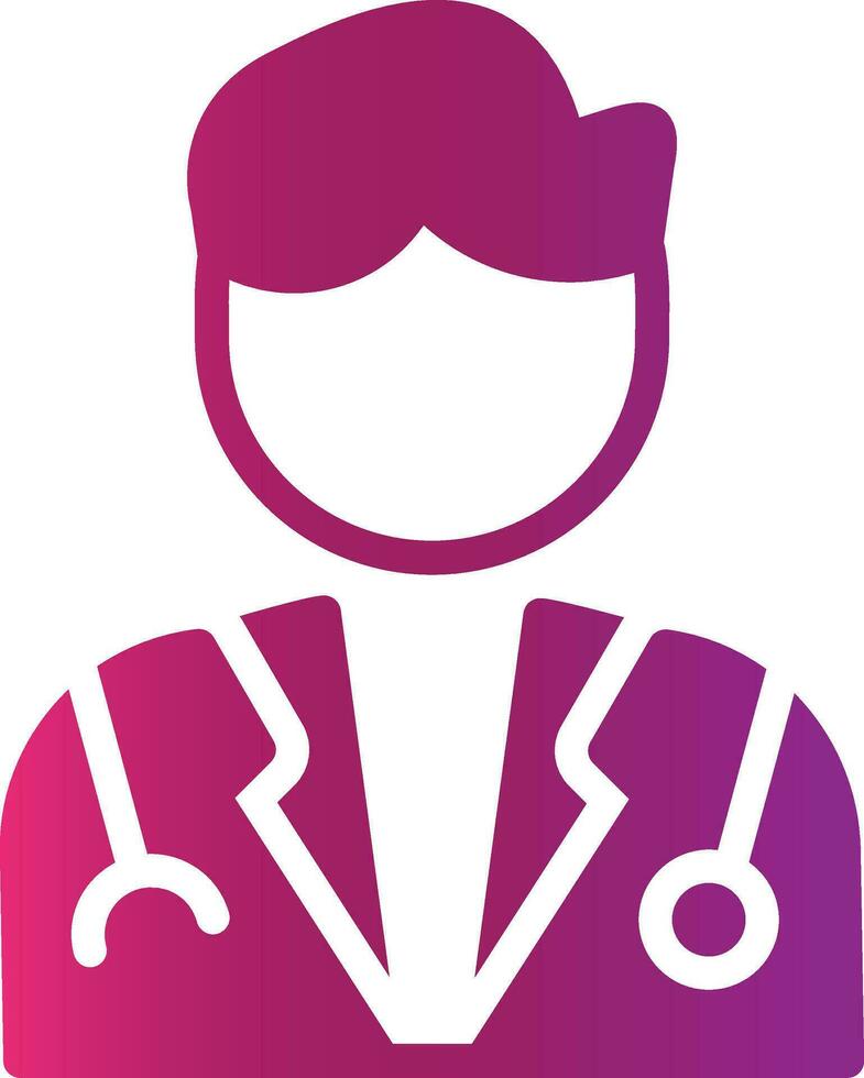 Glyph Gradient Design vector