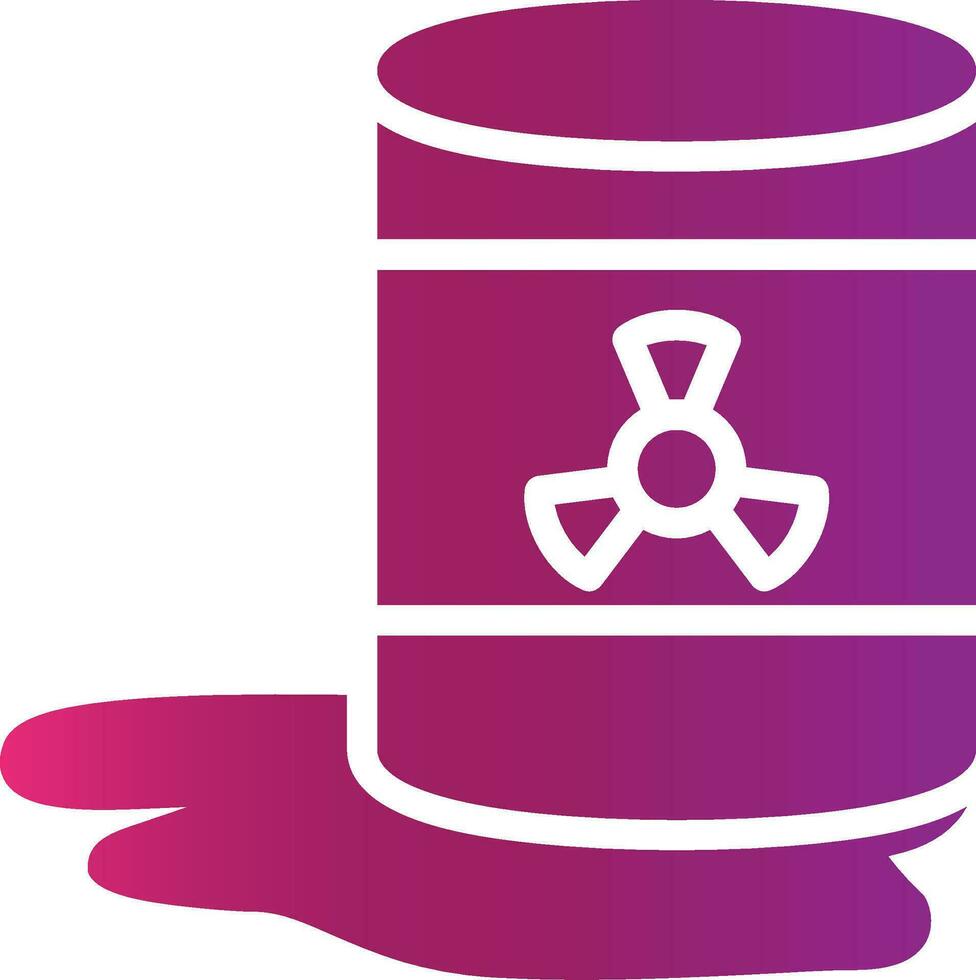 Glyph Gradient Design vector