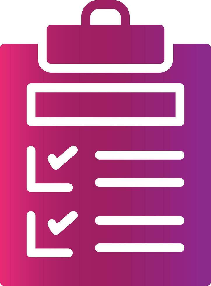 Checklist Creative Icon Design vector