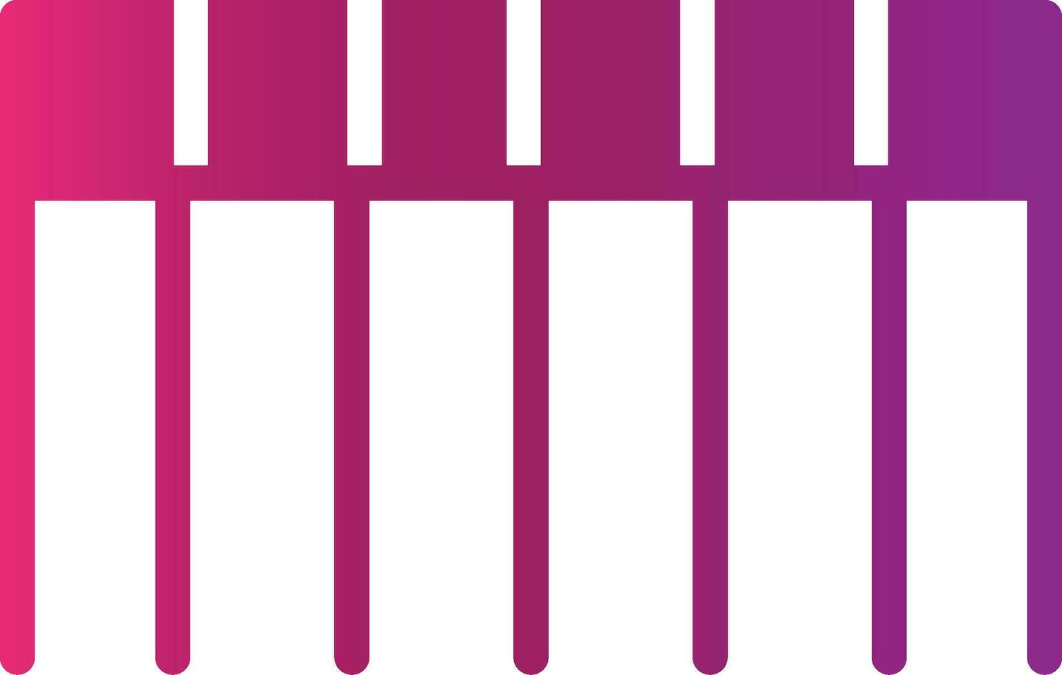 Comb Creative Icon Design vector