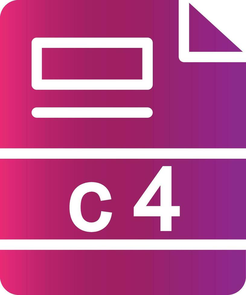 c4 Creative Icon Design vector