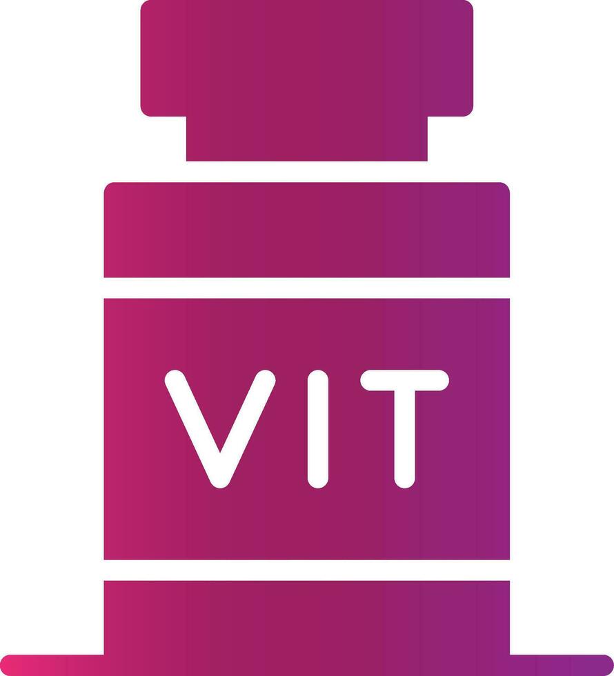 Vitamin Creative Icon Design vector