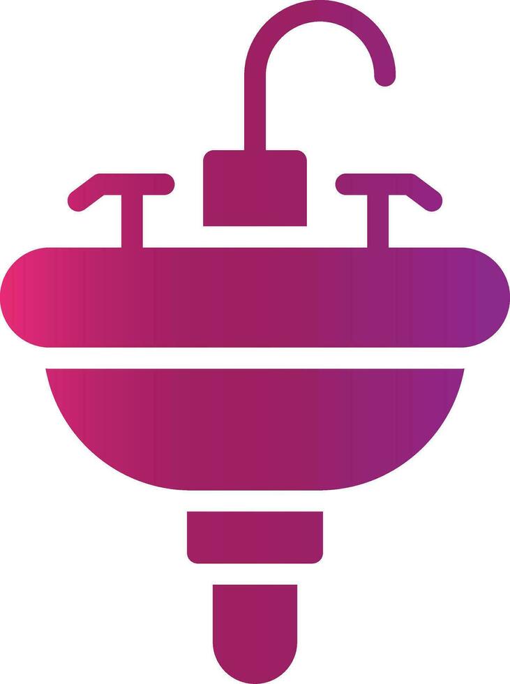 Glyph Gradient Design vector