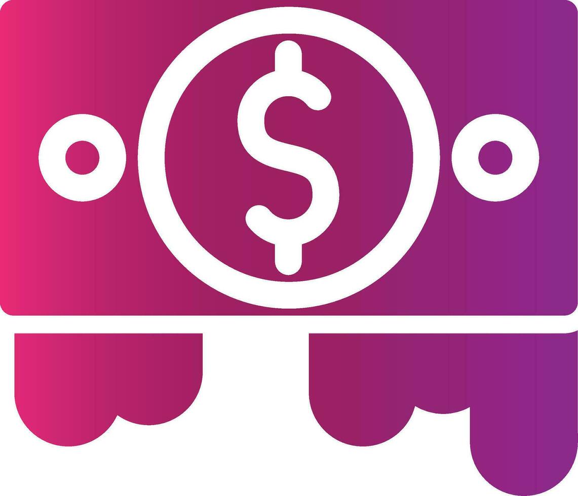 Glyph Gradient Design vector