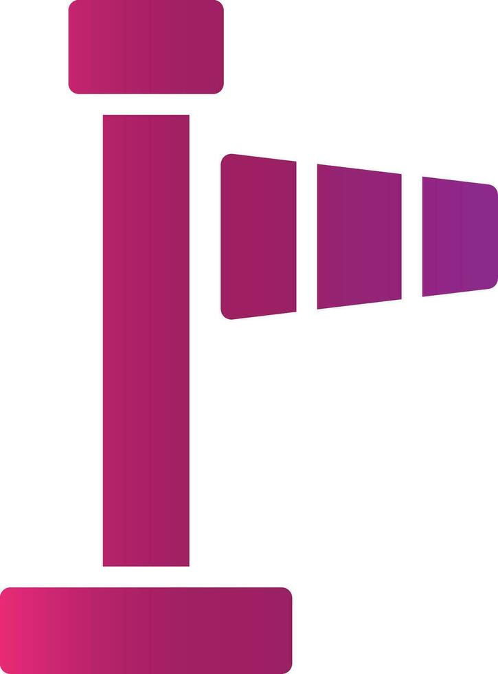 Glyph Gradient Design vector