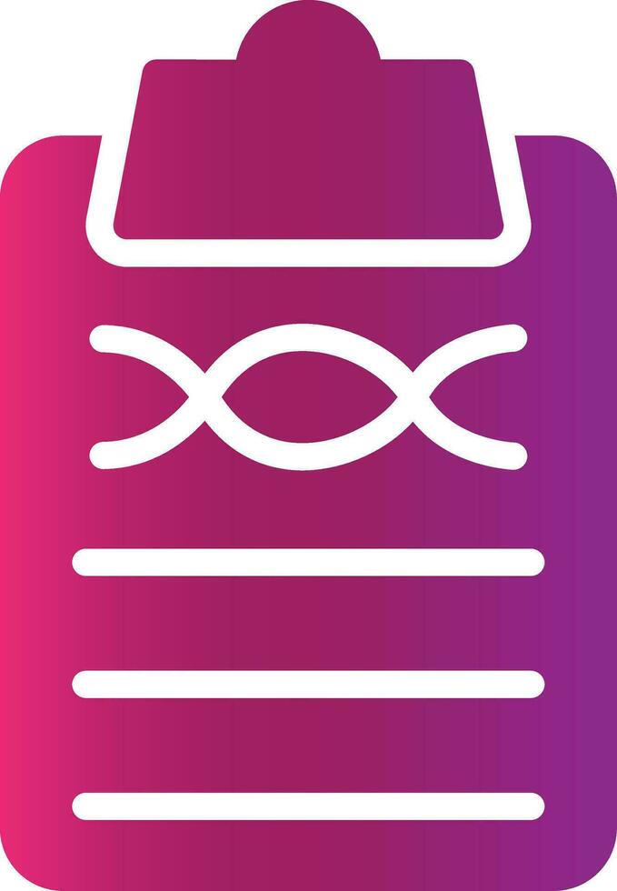 Dna Study Creative Icon Design vector