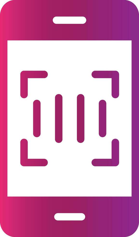 Glyph Gradient Design vector