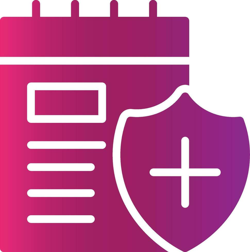 Health Plans Creative Icon Design vector