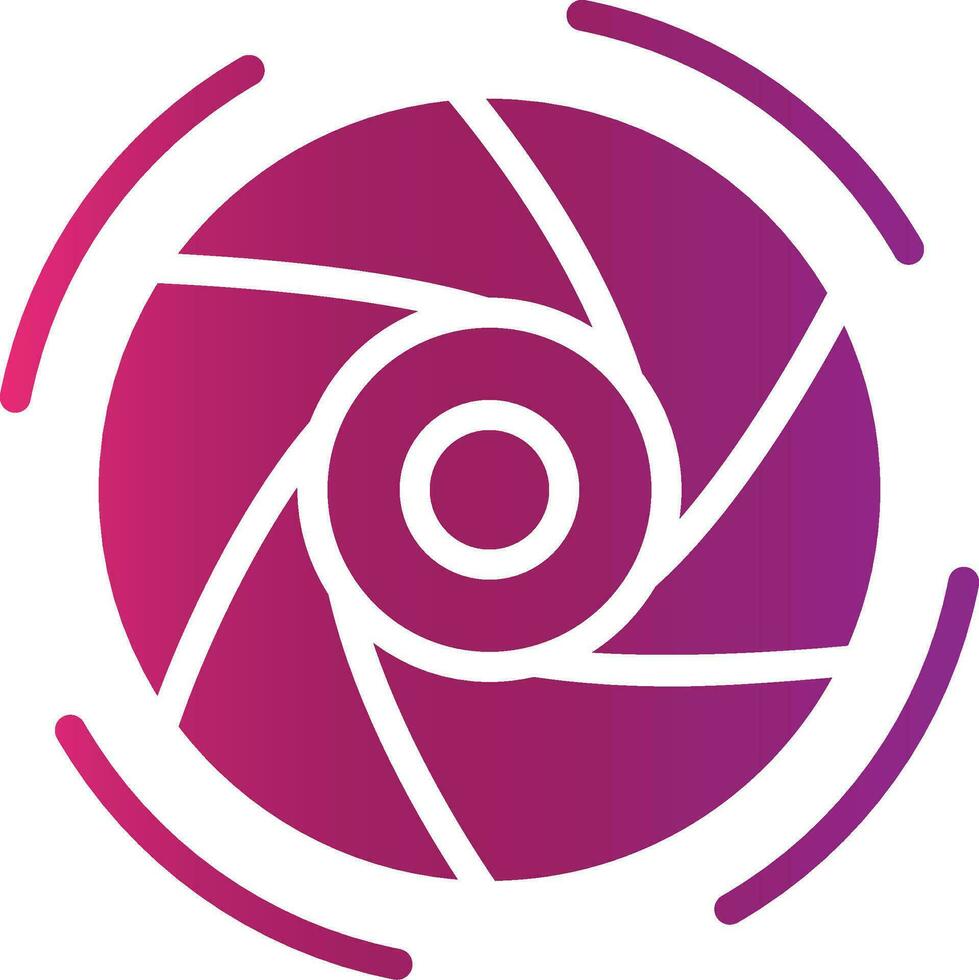 Diaphragm Creative Icon Design vector