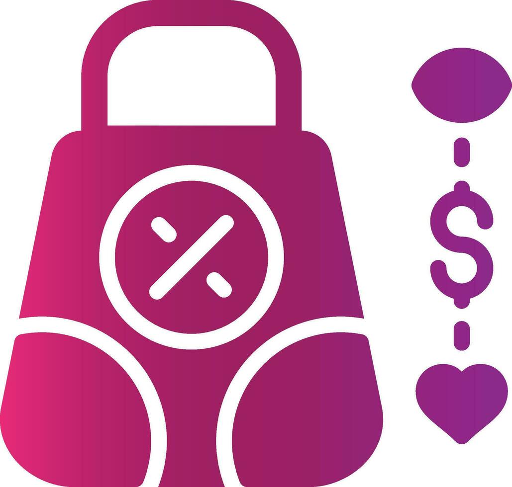 Consumer Behavior Creative Icon Design vector