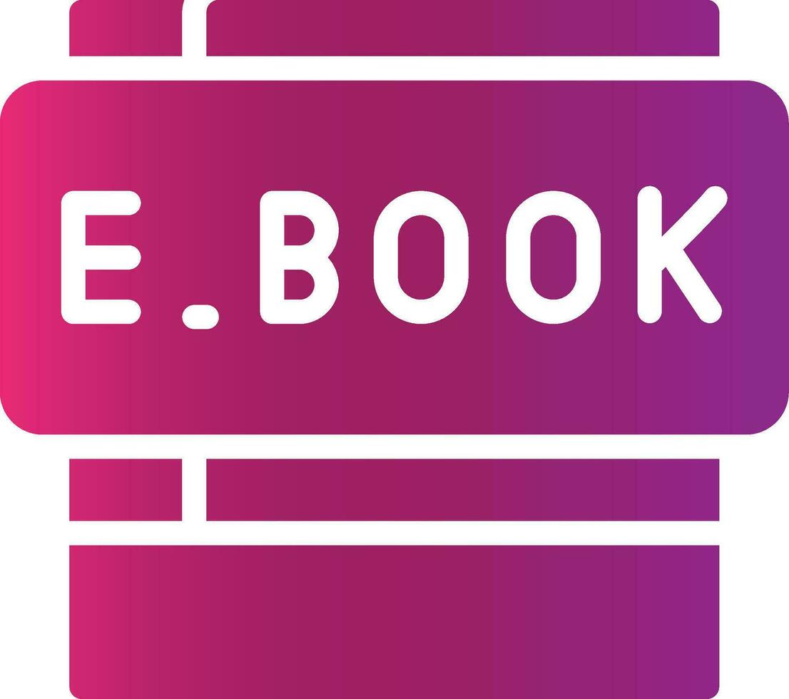 Ebooks Creative Icon Design vector