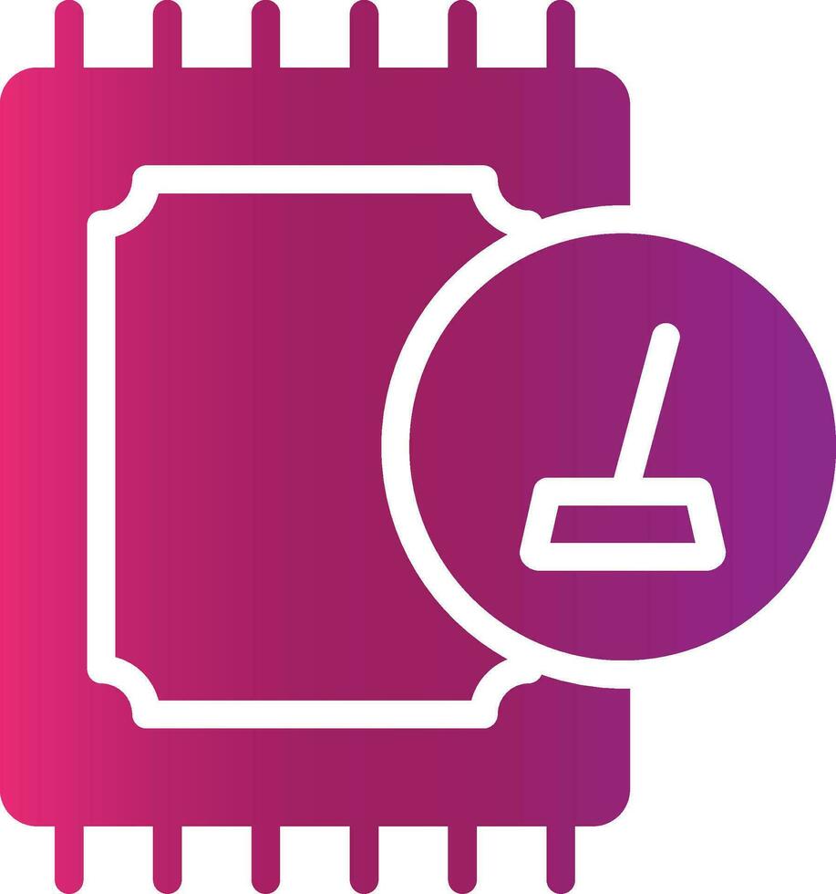Carpet Cleaning Creative Icon Design vector