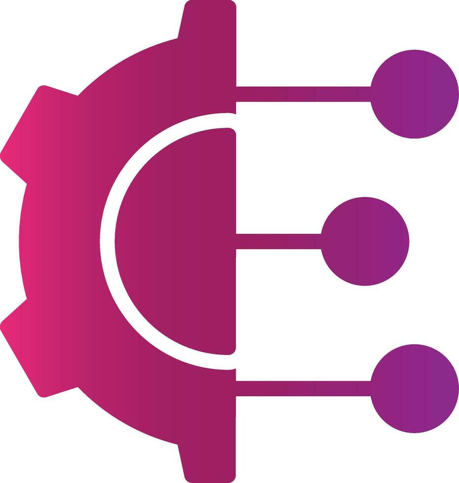 Digital Technology Creative Icon Design vector