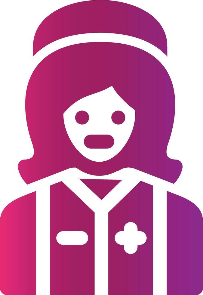 Nurse Creative Icon Design vector