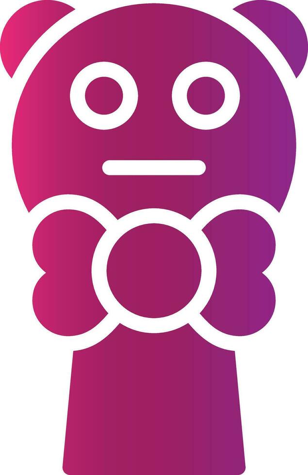 Glyph Gradient Design vector