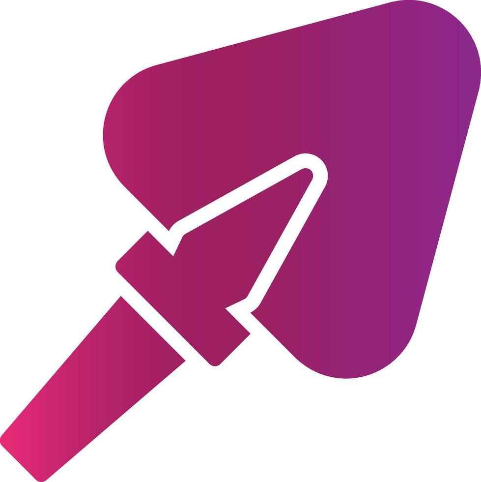 Trowel Creative Icon Design vector