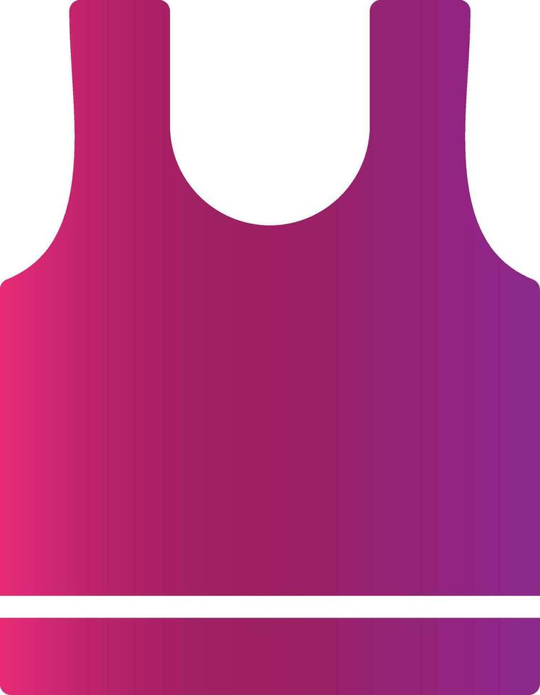 Glyph Gradient Design vector